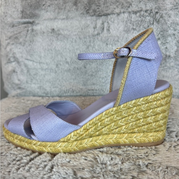 Stuart Weitzman Mirela Espadrille Sandal- Sz 9 - Picture 5 of 11